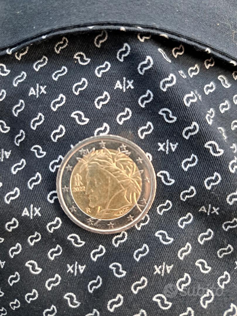 2 euro Dante Alighieri 2022 fior di conio Collezionismo In vendita a Roma