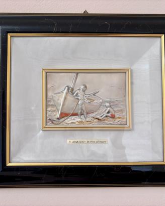 Quadro in argento