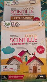 Come scintille volume 2 + letteratura scuola media