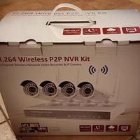 FLOUREON Wireless Kit Videosorveglianza