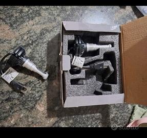 Coppia led bianco conversione fari alogeni