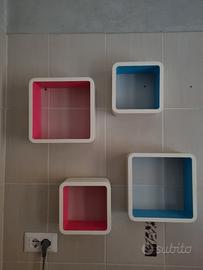 mensole quadrate