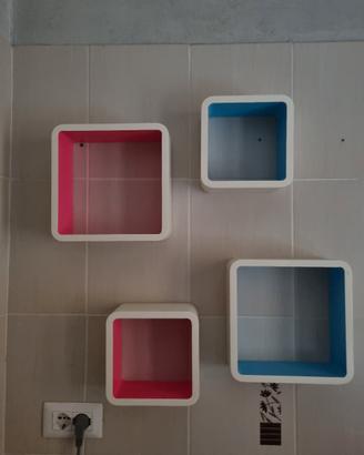 mensole quadrate