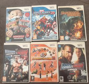 Lotto 6 giochi wii