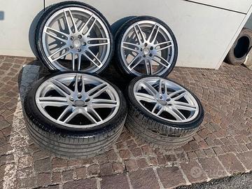 Cerchi e gomme audi 20