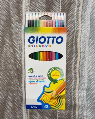 Matite colorate Giotto 12 pezzi stilnovo fila