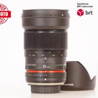 Samyang 35 F1.4 AS UMC (4/3 Reflex Mount) (Olympus