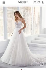 ABITO DA SPOSA PRINCIPESCO NUOVO