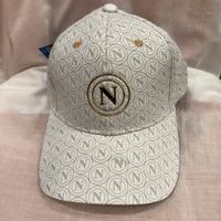 BERRETTO SSC NAPOLI WHITE/GOLD