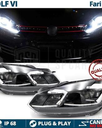 FARI LED Per VW Golf 6 TRASFORMAZIONE in Golf 7