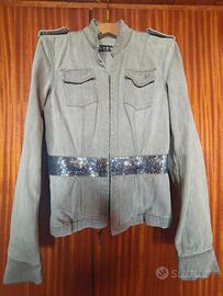 John Richmond giubbotto donna jeans taglia 44