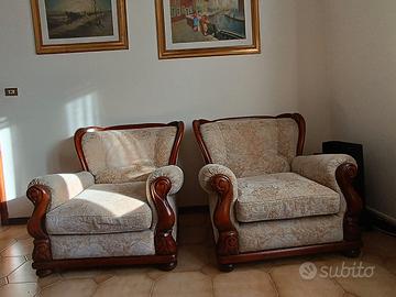 Divano con poltrone