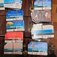 collezione di carte telefoniche
