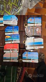 collezione di carte telefoniche