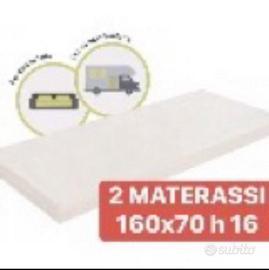 1 materasso farmarelax silpiuma 160x70 h16
