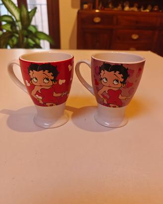 set 2 tazze collezione Betty Boop 