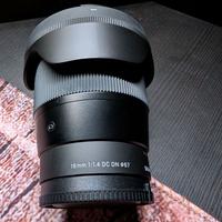 Sigma 16mm f/1.4 DC DN Sony E – pari al nuovo