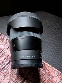 Sigma 16mm f/1.4 DC DN Sony E – pari al nuovo