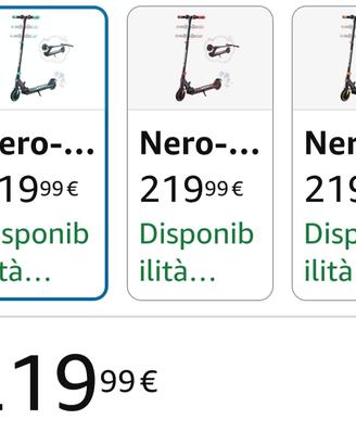 monopattino elettrico 
