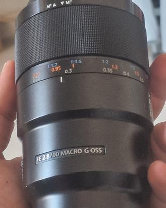 Sony FE 90mm f/2.8 Macro G OSS, perfette condizion