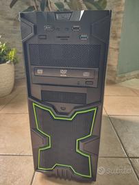 Casa PC con Alimentatore e Masterizzatore 