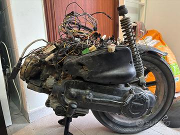 Blocco liberty 125 con impianto elettrico