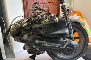 Blocco liberty 125 con impianto elettrico