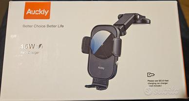 Auckly caricatore wireless auto 15W