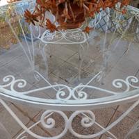 Set giardino ferro battuto anni ’70 – 570€