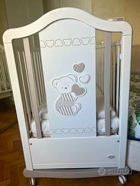 Lettino Foppapedretti Dolcecuore con accessori