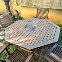 Set giardino tavole e sedie Foppapedretti