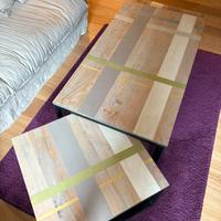 Coffee tables stile industriale