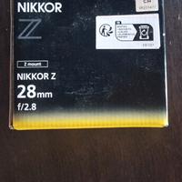 Nikon Z 28mm,F2.8