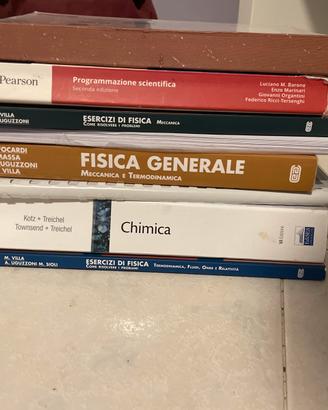 Libri universitari Fisica, Chimica, Programmazione