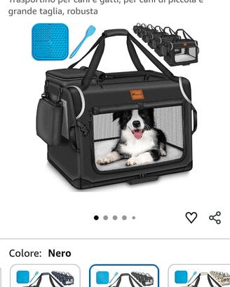 trasportino cane 