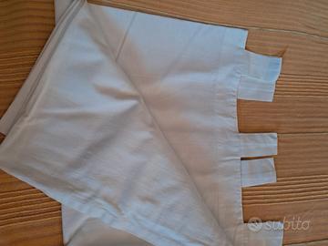 Tende panna in lino/cotone