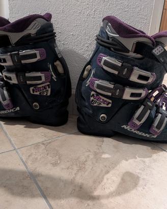 scarponi sci donna