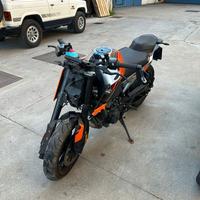 KTM Duke 790 incidentata 9500 km