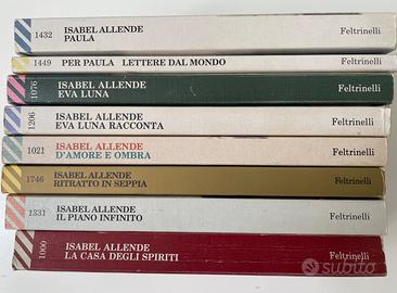 N. 8 volumi romanzi di Isabel Allende