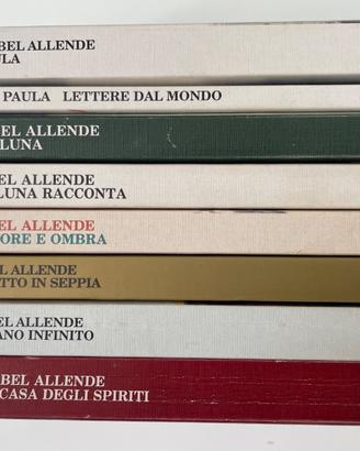 N. 8 volumi romanzi di Isabel Allende