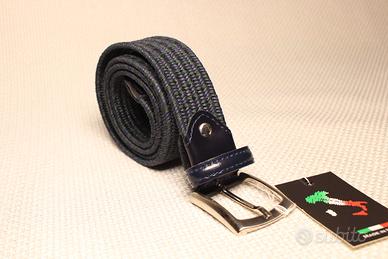 Cintura uomo intrecciata artigianale Art.008