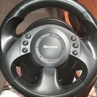 Microsoft Sidewinder volante pedaliera