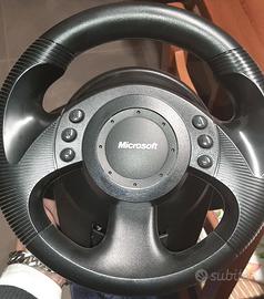 Microsoft Sidewinder volante pedaliera