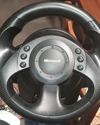 Microsoft Sidewinder volante pedaliera