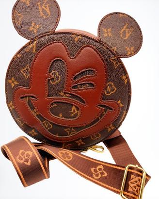 Borsa Tracolla Topolino Mickey Mouse Artigianale