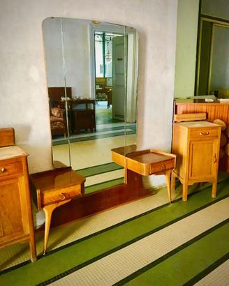 Specchiera toilette d'epoca 1940
