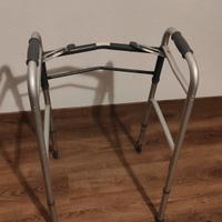 Deambulatore pieghevole in alluminio 