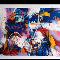 Quadro astratto originale Alfredo Pierro