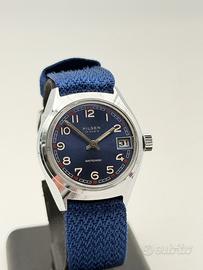pilsen blue watch vintagre nos swiss made