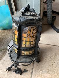 Lampada/caminetto vintage